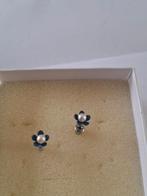 Boucles d'oreilles à fleurs bleues, Enlèvement ou Envoi, Utilisé, Boucles d'oreilles