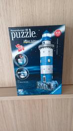 Ravensburger 3D puzzel Vuurtoren, Ophalen of Verzenden, Minder dan 500 stukjes, Zo goed als nieuw, Rubik's of 3D-puzzel