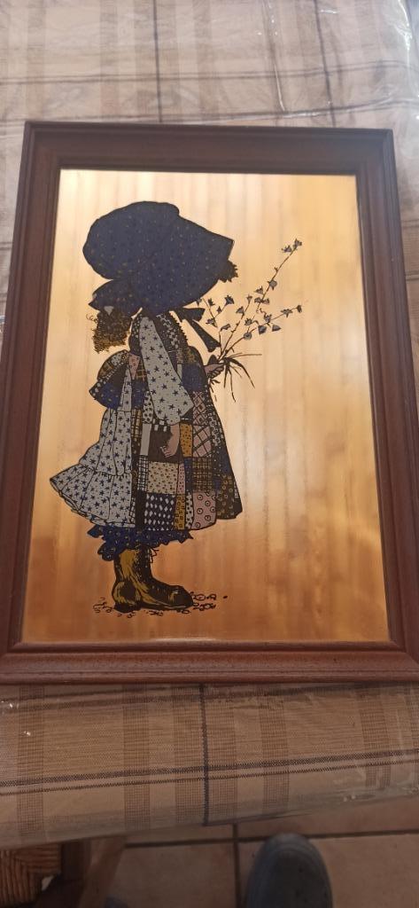 miroir vintage, Maison & Meubles, Accessoires pour la Maison | Miroirs, Enlèvement ou Envoi, Moins de 100 cm, Comme neuf, Rectangulaire