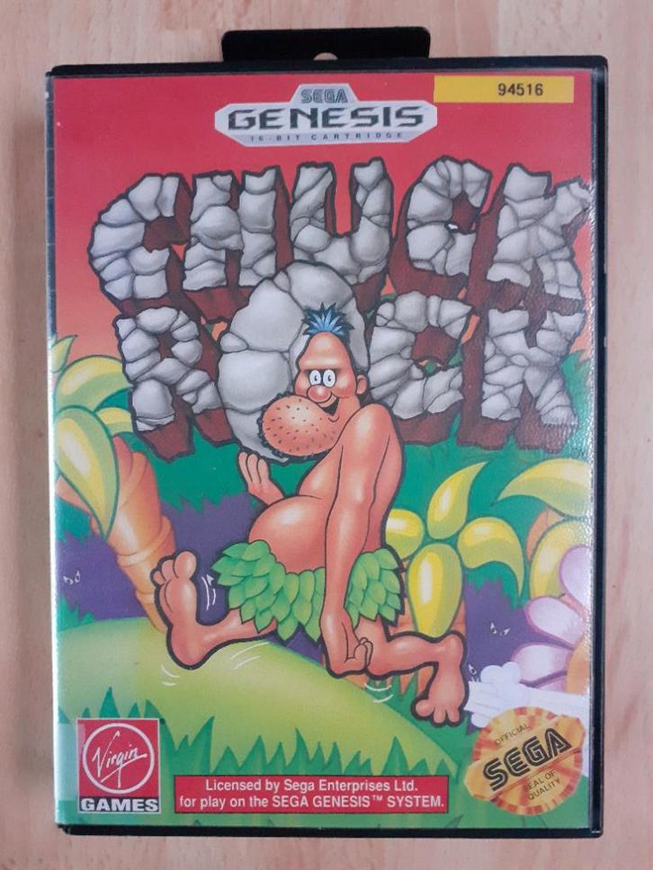 Chuck rock, Consoles de jeu & Jeux vidéo, Jeux | Sega, Utilisé, Mega Drive, Plateforme, 1 joueur, Enlèvement ou Envoi