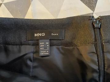 Jupe gris foncé Costume MNG EUR 38, Enlèvement ou Envoi, Comme neuf