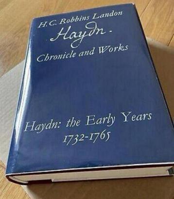 HC Robbins Early Years 1732-1765 Chronicle and Works SIGNED beschikbaar voor biedingen