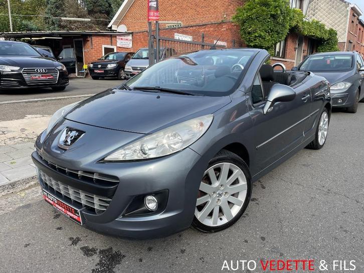 Peugeot 207 cc dieselversnellingsbak 6 met airco, Auto's, Peugeot, Bedrijf, Te koop, Climate control, Cruise Control, Open dak