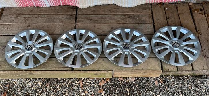 Enjoliveurs 16 pouces VW, Auto diversen, Wieldoppen, Zo goed als nieuw, Ophalen