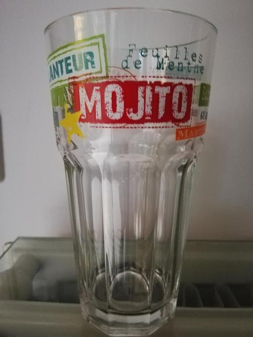 Glazen Mojito, Verzamelen, Glas en Drinkglazen, Zo goed als nieuw, Ophalen