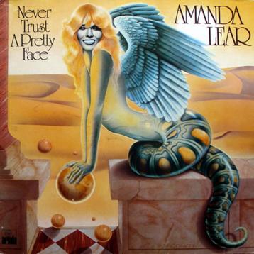 AMANDA LEAR - Never Trust A Pretty Face (1979 LP + Poster )