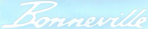 Triumph Bonneville sticker #3, Motoren, Accessoires | Stickers, Verzenden
