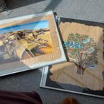 Deux cadres 50/40, Enlèvement