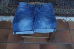 2 shorts  dame en jean, Ophalen, W28 - W29 (confectie 36), Gedragen, Sans marque