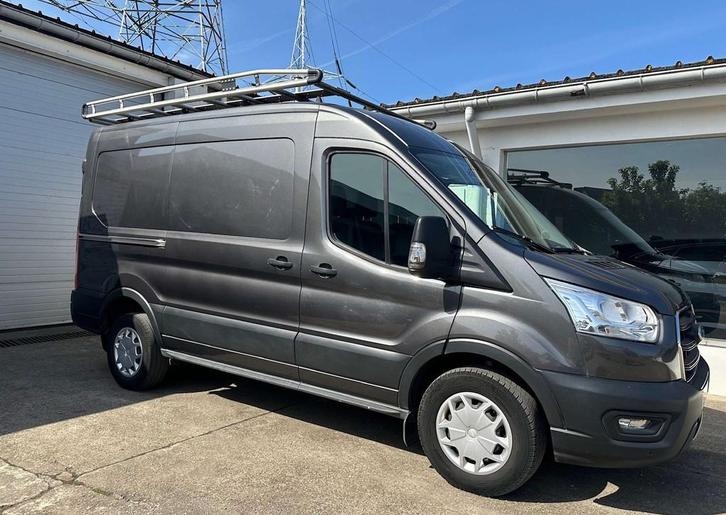 Ford Transit 2.0 TDCi L2H2 Automaat 3 Zit Led Camera Zetelve, Autos, Ford, Entreprise, Achat, Transit, ABS, Airbags, Air conditionné