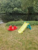 Glijbaan (Smoby) en wip (little tikes) te koop, Kinderen en Baby's, Ophalen, Glijbaan