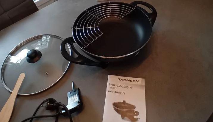 wok électrique, Maison & Meubles, Cuisine | Casseroles & Poêles, Neuf, Wok, Verre, Enlèvement