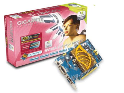 Gigabyte GV-NX66T128VP, Informatique & Logiciels, Cartes vidéo, Comme neuf, Nvidia, PCI-Express 1.0, GDDR3, TV-Out, DVI, VGA, Enlèvement