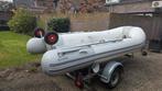 Rubberboot Zodiac 350 Air + Yamaha 6PK 4-takt, Ophalen, Airdeck, Gebruikt, Zodiac