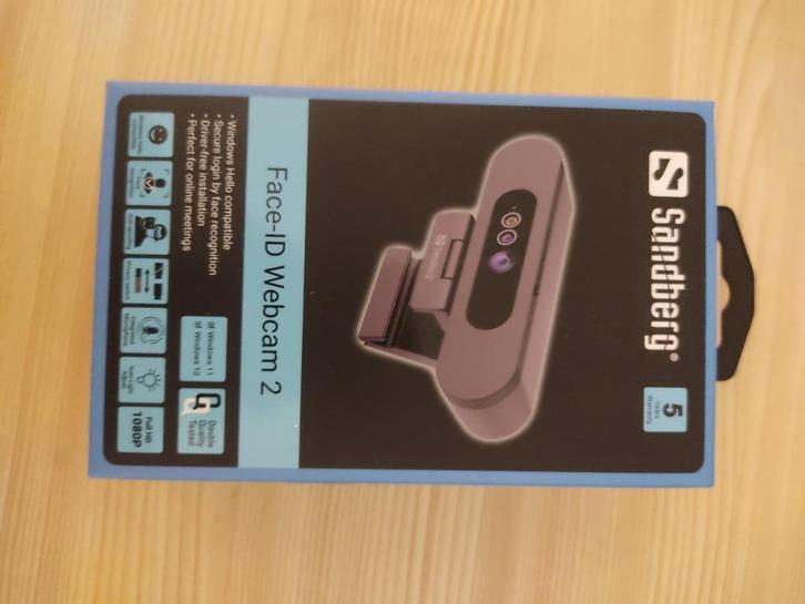 Webcam met gezichtsherkenning 2, Computers en Software, Webcams, Nieuw, Draadloos, Windows, Facetracking, Ophalen of Verzenden