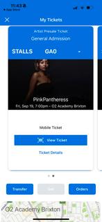 2x Tickets PinkPantheress – 19 Sept – O2 Brixton London, Tickets en Kaartjes, Twee personen, September