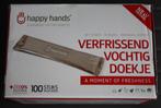 happy hands 100 verfrissende handdoeken, Verzenden, Restauration