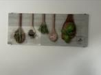 Glazen schilderij voor in keuken, Antiek en Kunst, Ophalen