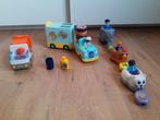Playmobil 123 dierentrein, donut bakker en vuilniswagen, Ophalen of Verzenden, Zo goed als nieuw, Complete set