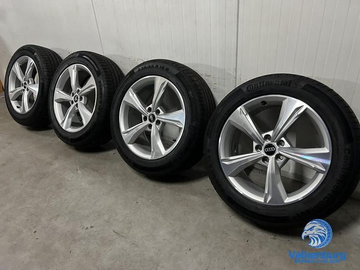 8mm! Originele Audi Q5 80A 19 inch rotor velgen 5x112 zomerb, Auto-onderdelen, Banden en Velgen, Banden en Velgen, Zomerbanden