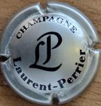 Champagnecapsule LAURENT-PERRIER zilver & zwart nr.51a, Nieuw, Frankrijk, Ophalen of Verzenden, Champagne