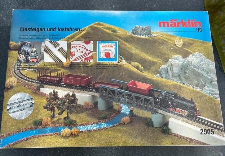 Märklin trein set, Kinderen en Baby's, Speelgoed | Racebanen, Zo goed als nieuw, Elektrisch, Ophalen