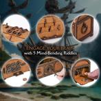 WOODEN.CITY Puzzelbox 3D radsel GRATIS LEVERING, Verzenden, Nieuw, Overige typen