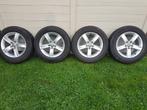 winterbanden op originele audi alu velgen 16 inch, Auto-onderdelen, Banden en Velgen, Ophalen, Gebruikt, Velg(en), 16 inch