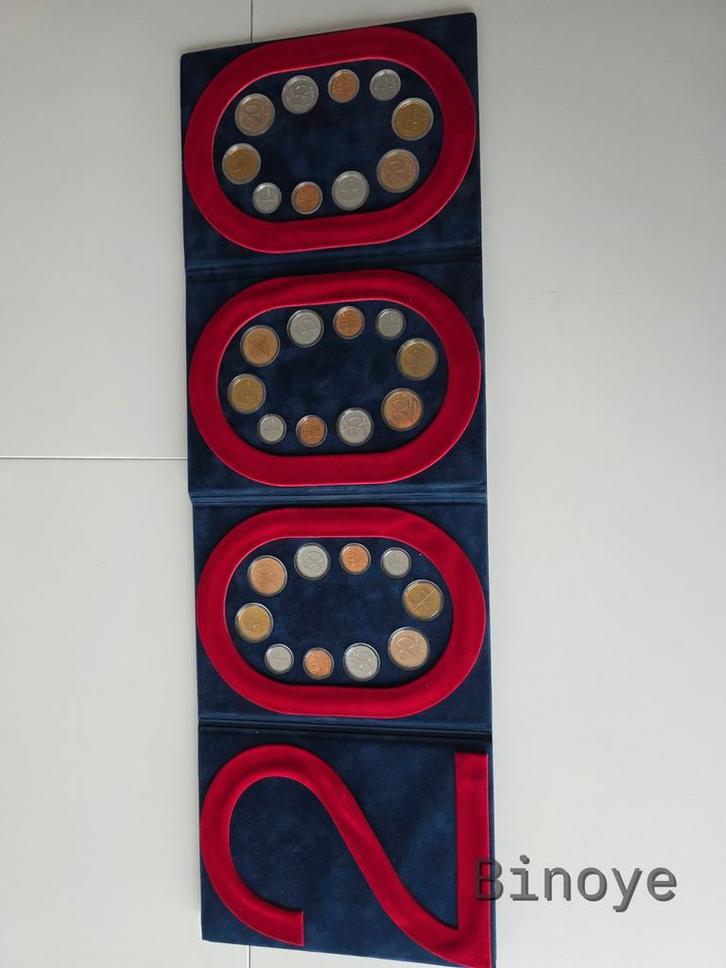 Belgique Millenium 1999–2001 – Coffret proof – 30 pièces, Timbres & Monnaies, Monnaies | Belgique, Série, Enlèvement ou Envoi