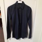 H & M Nieuw! zwart hemd met wit minicirkeltje Maat: XS   € 2, Kleding | Heren, Overhemden, Halswijdte 38 (S) of kleiner, Zwart