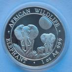 Somalia  1 Oz Silver  2014. Elephant, Enlèvement ou Envoi, Autres pays, Monnaie en vrac, Argent