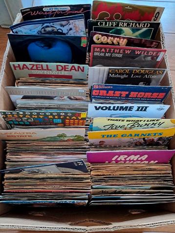 Lot van ongeveer 400 singles, Enlèvement, Utilisé, Autres formats
