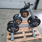 Ziva Pu Urethane Olympische Gewichten + Matrix opberg Rack, Enlèvement, Comme neuf