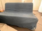 Ikea 2 persoons zetelbed, Huis en Inrichting, Slaapkamer | Slaapbanken, Ophalen, 100 cm, Blauw, Tweepersoons