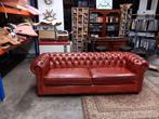 Chesterfield zetel, Huis en Inrichting, Zetels | Zetels, Ophalen, Gebruikt, Minder dan 75 cm, Driepersoons
