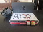 Nintendo Switch Dock + lader + 4 games. (Ruilen kan), Games en Spelcomputers, Ophalen of Verzenden, Zo goed als nieuw