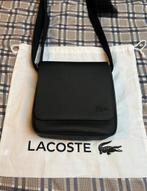 Sacoche Lacoste, Handtassen en Accessoires, Tassen | Schoudertassen, Ophalen of Verzenden, Zo goed als nieuw, Zwart