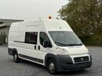 Fiat Ducato 2.3 JTD Dubbel cabine Airco - 74.000 km’s, Auto's, Bestelwagens en Lichte vracht, Voorwielaandrijving, Euro 5, Stof