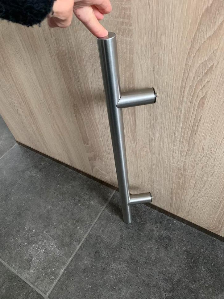 Tirant porte exterieure inox, Doe-het-zelf en Bouw, IJzerwaren en Bevestigingsmiddelen, Zo goed als nieuw, Overige typen, 250 mm of meer