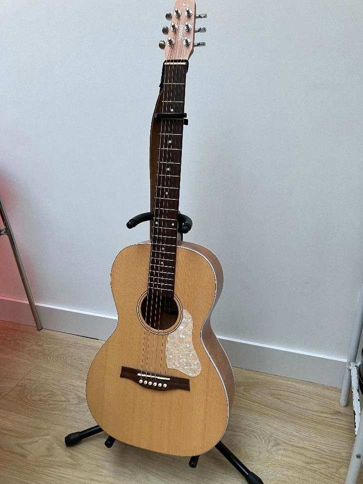 Seagull Entourage Grand Natural Almond Parlor, Muziek en Instrumenten, Snaarinstrumenten | Gitaren | Akoestisch, Zo goed als nieuw