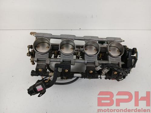 Gasklephuis Suzuki GSX-R 750 K2 K3 2002 2003 injectoren inje, Motoren, Onderdelen | Overige, Gebruikt, Ophalen of Verzenden