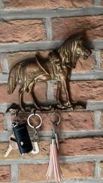 Vintage messing wandhanger (mooi paard), Ophalen