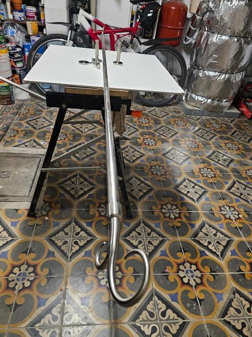 Barres à tentures en Inox, Huis en Inrichting, Stoffering | Gordijnen en Lamellen, Gebruikt, Minder dan 100 cm, 200 cm of meer