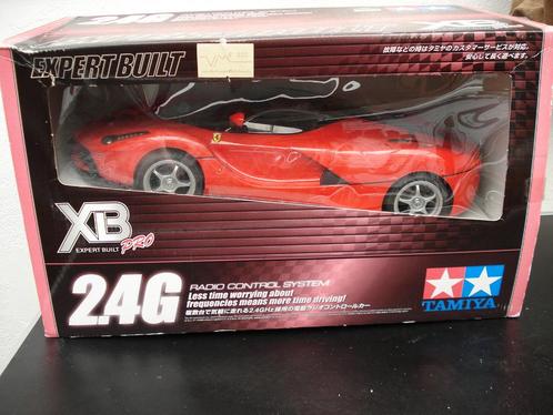 Tamiya (Ferrari la Ferrari ) Vintage 1/10 RC ., Hobby en Vrije tijd, Modelbouw | Radiografisch | Auto's, Zo goed als nieuw, Elektro