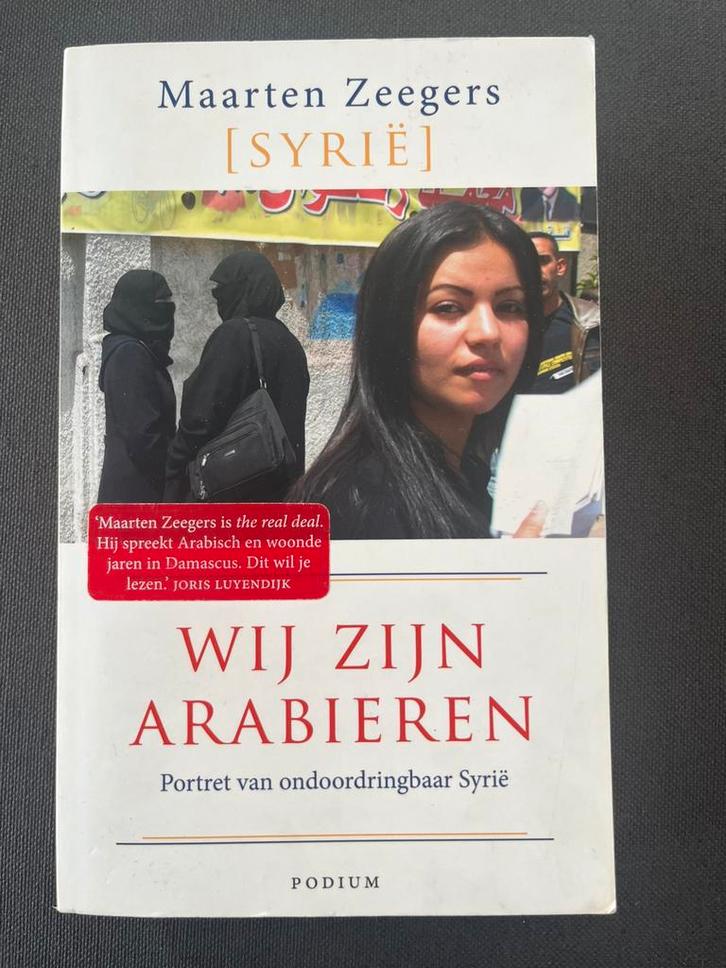 Maarten Zeegers - Wij zijn Arabieren, Boeken, Overige Boeken, Gelezen, Ophalen of Verzenden