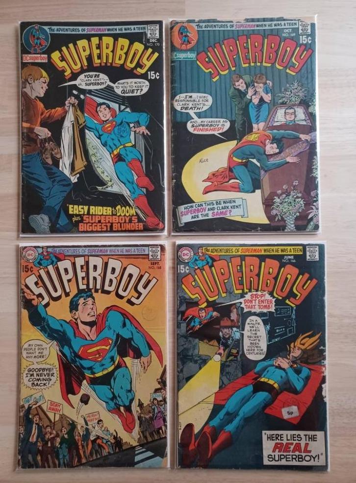Superboy 1970 (8 comics), Livres, BD | Comics, Utilisé, Plusieurs comics, Amérique, Enlèvement ou Envoi