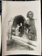 2 oude foto's Congo bush 1950