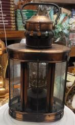 Koperen bootlantaarn, Antiek en Kunst, Ophalen, Koper