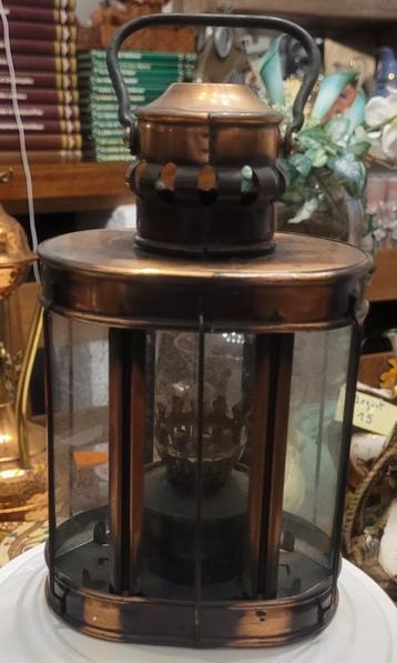 Koperen bootlantaarn beschikbaar voor biedingen