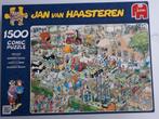 2 Puzzels Jan van Haasteren 1500 stukjes, Hobby en Vrije tijd, Ophalen, 500 t/m 1500 stukjes, Zo goed als nieuw, Legpuzzel